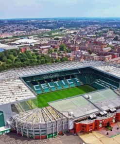 Celtic Park In Glasgow Diamond Painting