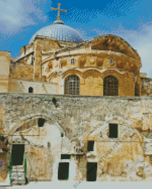 Church Of The Holy Sepulchre Diamond Painting