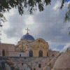 Church Of The Holy Sepulchre In Jerusalem Diamond Painting