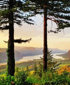 Columbia River Gorge Diamond Painting