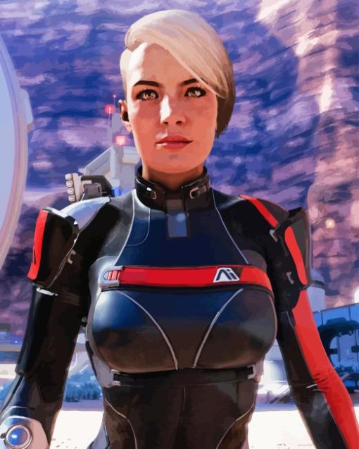 Cora Harper Mass Effect Diamond Painting