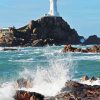 Corbiere Lighthouse In Jersey Diamond Painting