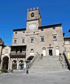 Cortona Town Diamond Painting