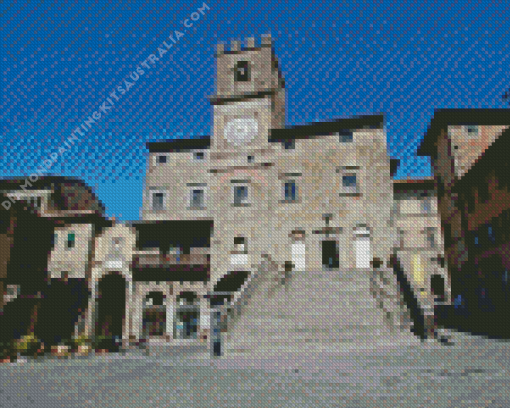 Cortona Town Diamond Painting