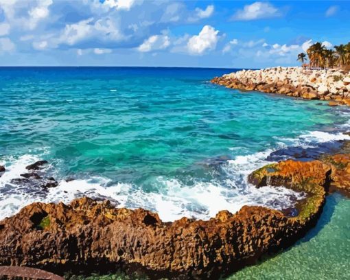 Cozumel Island Diamond Painting