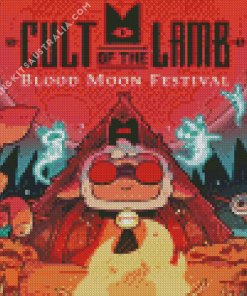 Cult Of The Lamb Game Diamond Painting