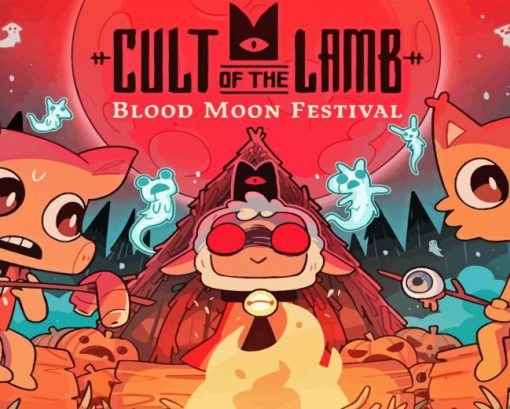 Cult Of The Lamb Game Diamond Painting