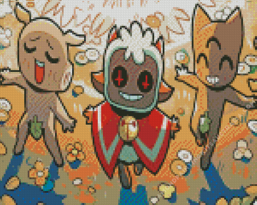 Cult Of The Lamb Video Game Diamond Painting