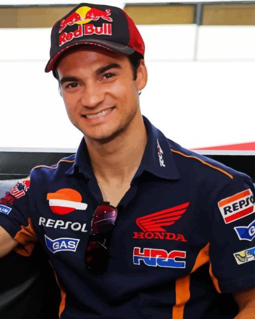 Dani Pedrosa Diamond Painting