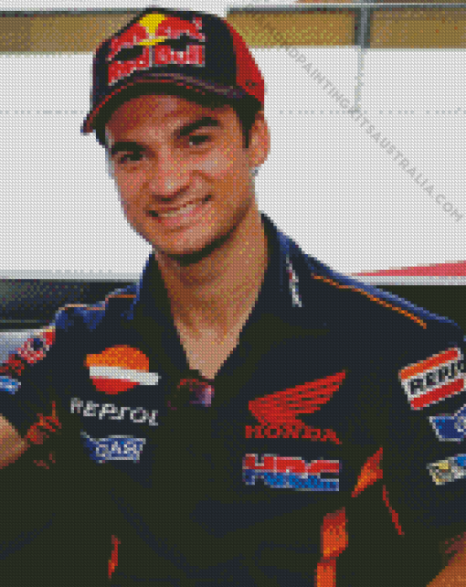 Dani Pedrosa Diamond Painting