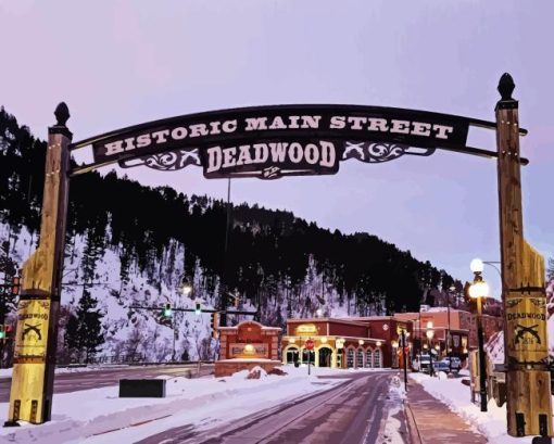 Deadwood South Dakota Diamond Painting