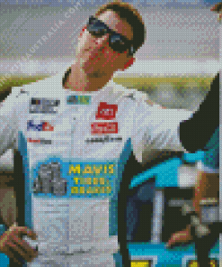 Denny Hamlin Racer Diamond Painting