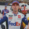 Denny Hamlin Race Car Driver Diamond Painting