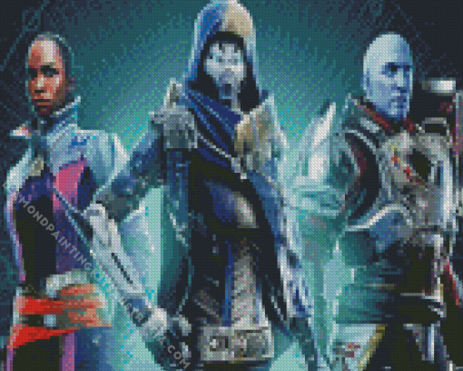 Destiny 2 Game Diamond Painting