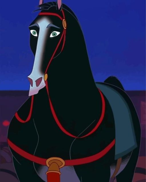 Disney Khan Horse Diamond Painting