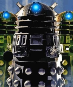 Doctor Who Daleks Diamond Painting