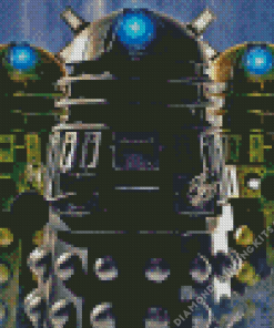 Doctor Who Daleks Diamond Painting