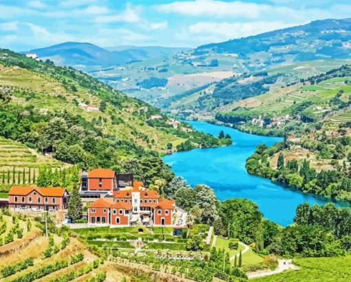 Douro Portugal Diamond Painting