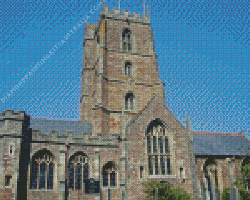 Dunster Church Diamond Painting