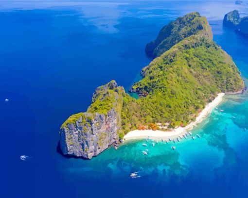 El Nido Philippines Diamond Painting