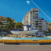 Estepona City Diamond Painting