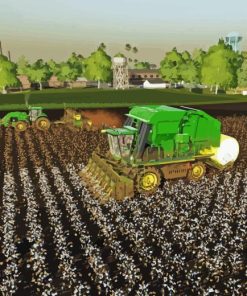 Farming Simulator Game Diamond Painting