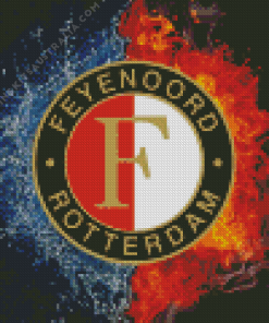 Feyenoord Football Logo Diamond Painting