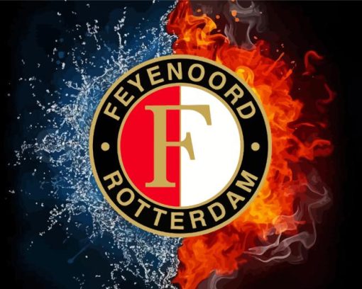 Feyenoord Football Logo Diamond Painting