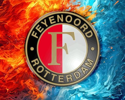 Feyenoord Logo Diamond Painting