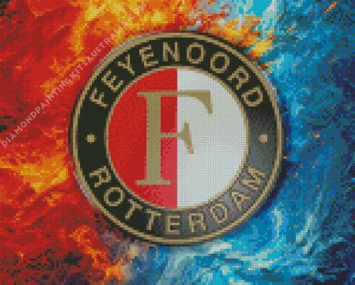 Feyenoord Logo Diamond Painting