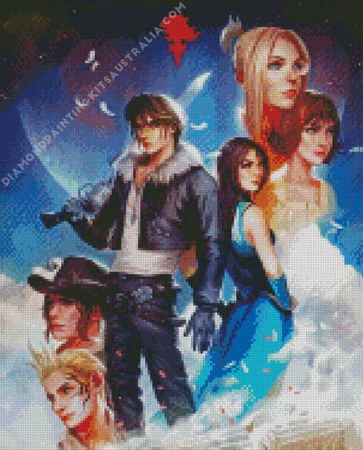 Final Fantasy Viii Game Diamond Painting