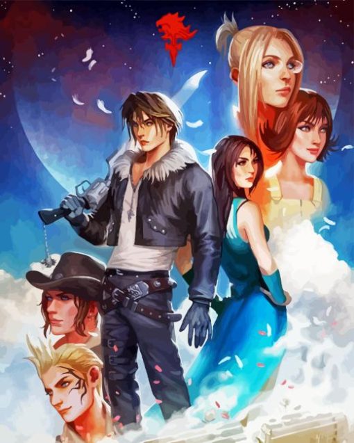 Final Fantasy Viii Game Diamond Painting