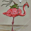 Flamingo Frog Diamond Painting