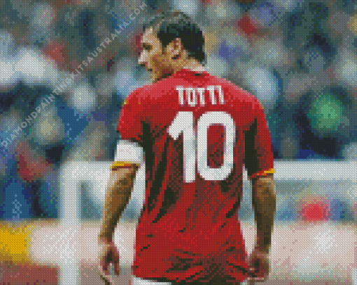 Francesco Totti Player Diamond Painting