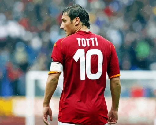 Francesco Totti Player Diamond Painting