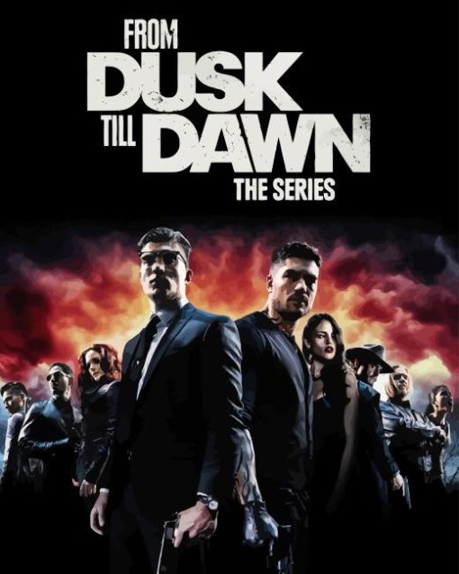 From Dusk Till Dawn Poster Diamond Painting