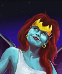 Gargoyles Demona Diamond Painting