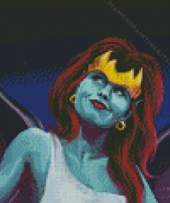 Gargoyles Demona Diamond Painting