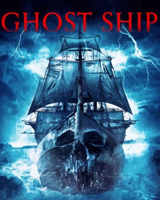 Ghost Ship Poster Diamond Painting