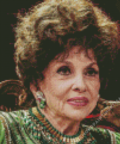 Gina Lollobrigida Diamond Painting