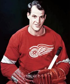 Gordie Howe Diamond Painting