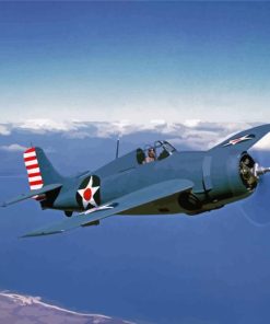 Grumman F4F Wildcat Diamond Painting