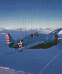 Grumman F4F Wildcat Diamond Painting