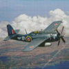 Grumman Wildcat Aircraft Diamond Painting