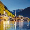 Hallstatt Lake In Austria Diamond Painting