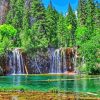 Hanging Lake Diamond Painting