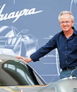 Horacio Pagani Smiling Diamond Painting