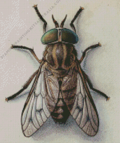 Horse Fly Diamond Painting