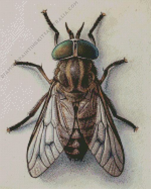 Horse Fly Diamond Painting