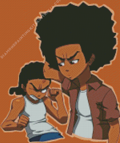 Huey And Riley Characters Diamond Painting